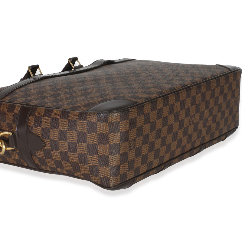 Louis Vuitton Damier Ebene Canvas Porte-Documents Voyage Gm Brown Handbag