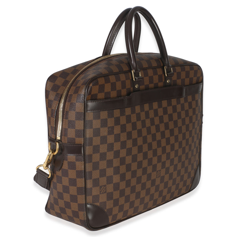 Louis Vuitton Damier Ebene Canvas Porte-Documents Voyage Gm Brown Handbag