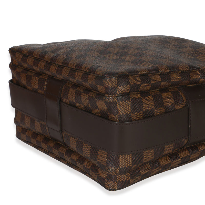 Louis Vuitton Damier Ebene Canvas Naviglio Messenger Bag Brown Handbag
