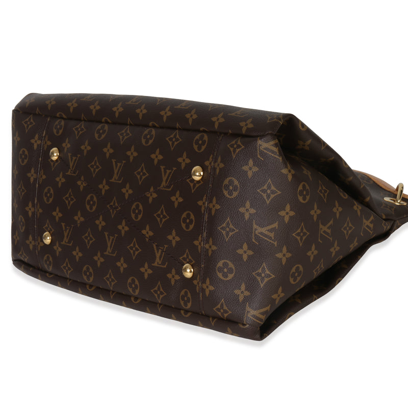 Louis Vuitton Monogram Canvas Artsy Mm Brown Handbag