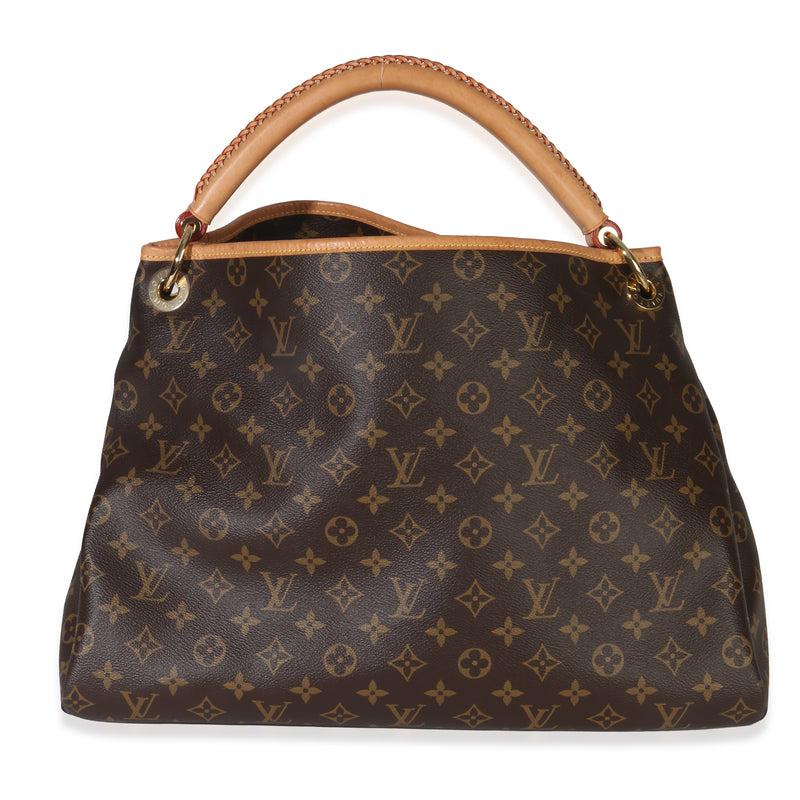 Louis Vuitton Monogram Canvas Artsy Mm Brown Handbag