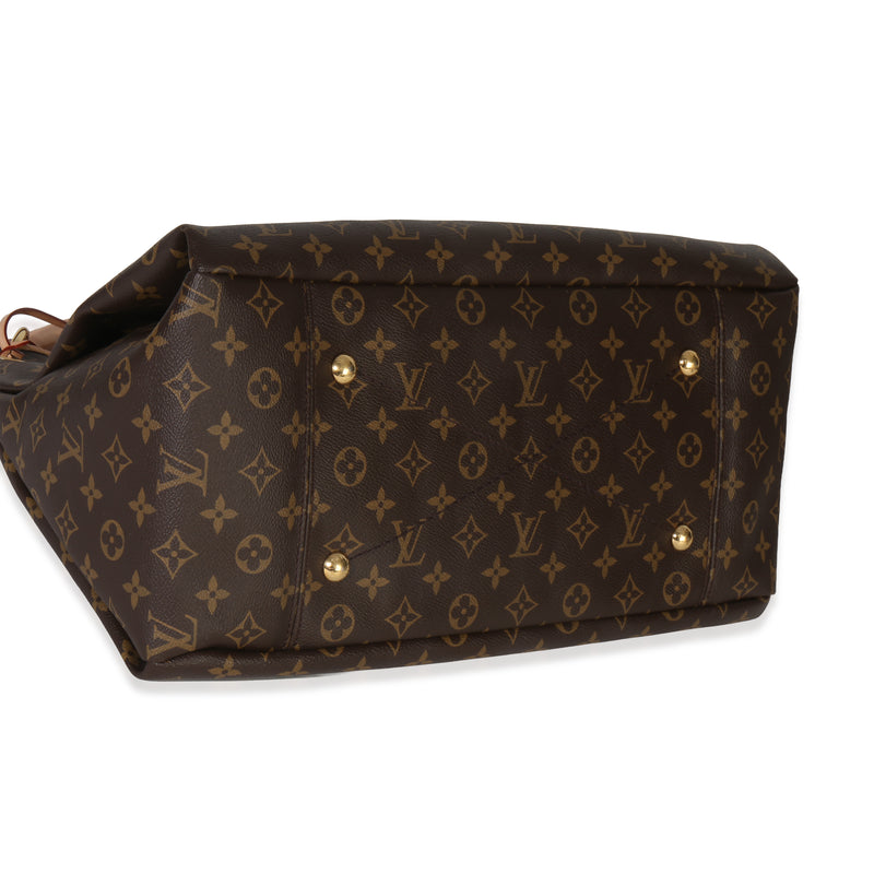 Louis Vuitton Monogram Canvas Artsy Mm Brown Handbag