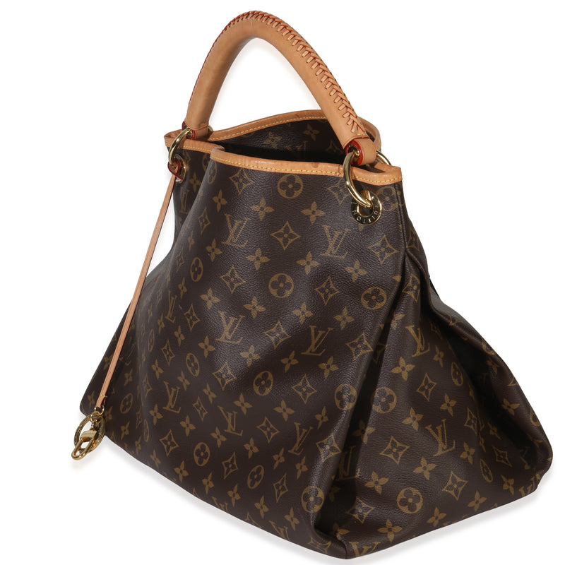 Louis Vuitton Monogram Canvas Artsy Mm Brown Handbag