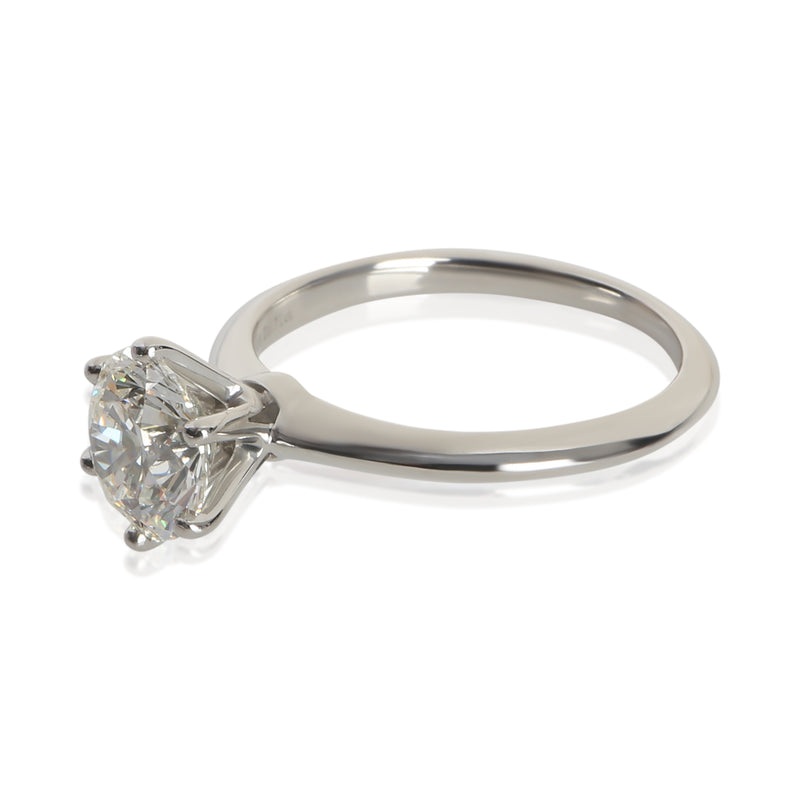 Tiffany & Co. 1.71 Ct Round Brilliant Diamond Engagement Ring 950