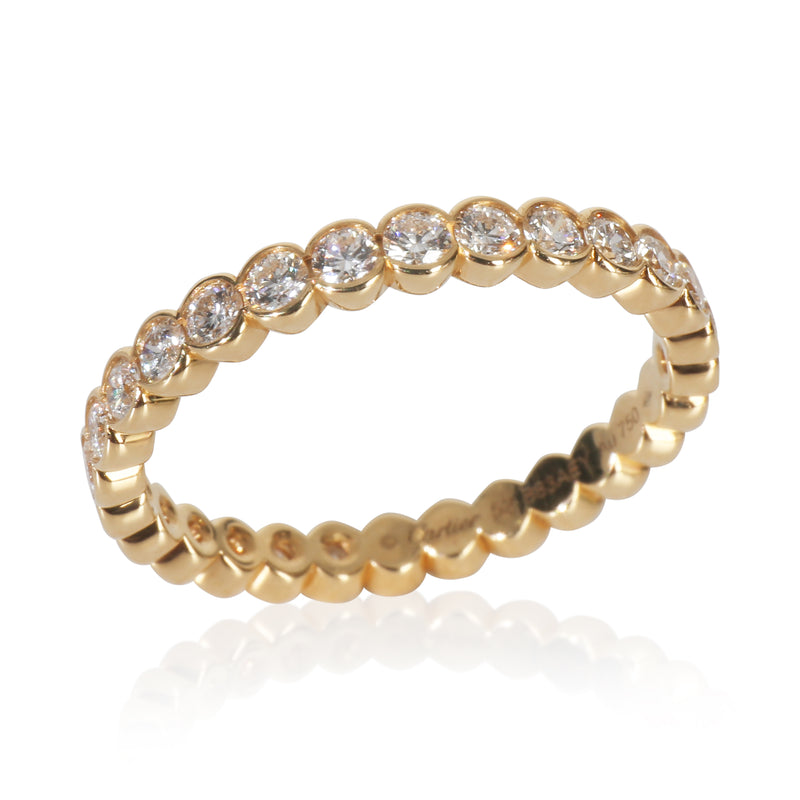 Cartier Yellow Gold Diamond Broderie De Band 18k