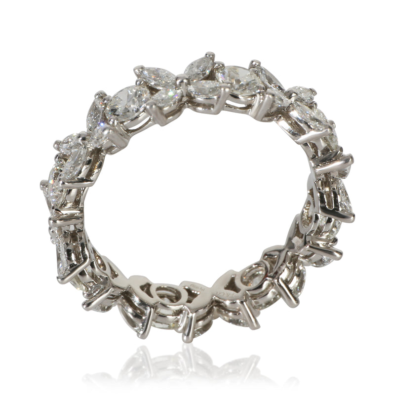 Tiffany & Co. Platinum Diamond Victoria Ring 950