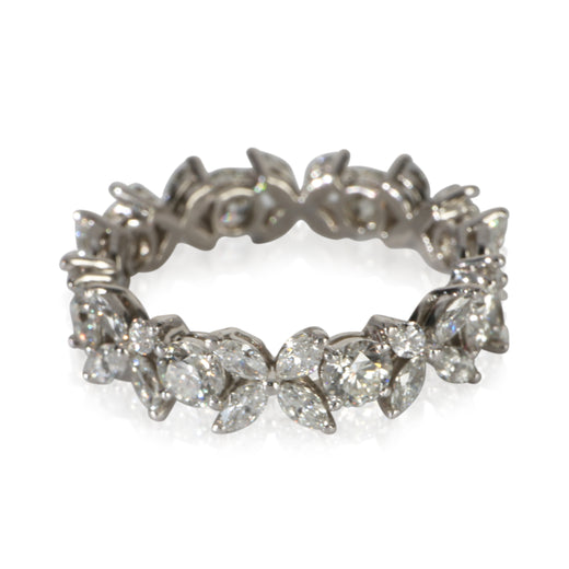 Tiffany & Co. Platinum Diamond Victoria Ring 950