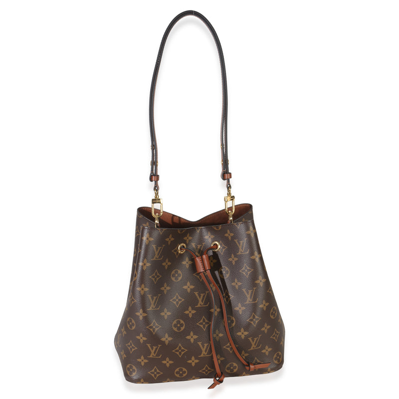Louis Vuitton Caramel Monogram Canvas Neonoe Mm Brown Handbag