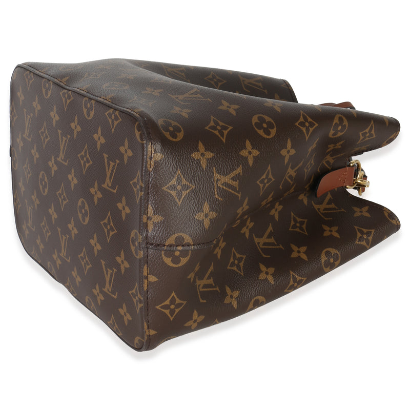 Louis Vuitton Caramel Monogram Canvas Neonoe Mm Brown Handbag