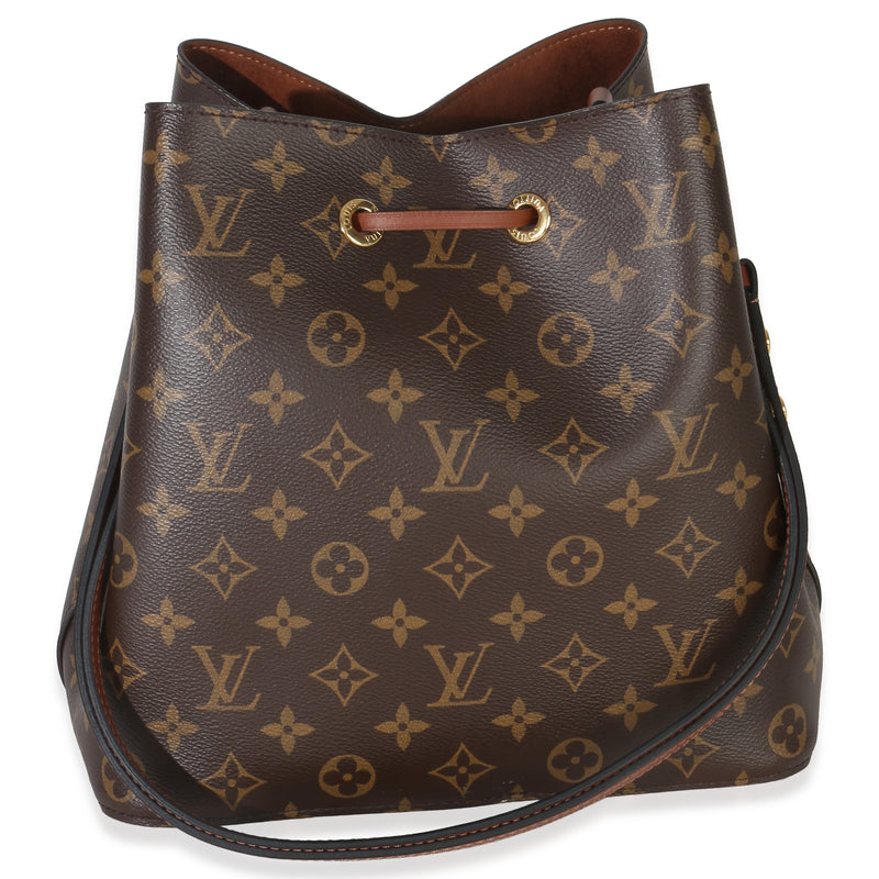 Louis Vuitton Caramel Monogram Canvas Neonoe Mm Brown Handbag