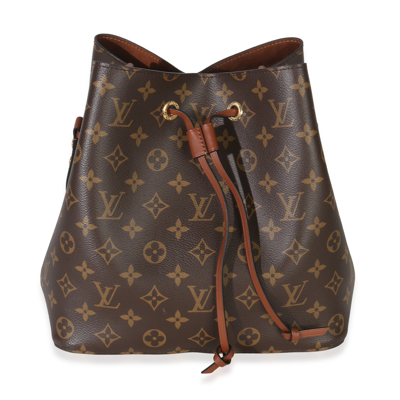 Louis Vuitton Caramel Monogram Canvas Neonoe Mm Brown Handbag
