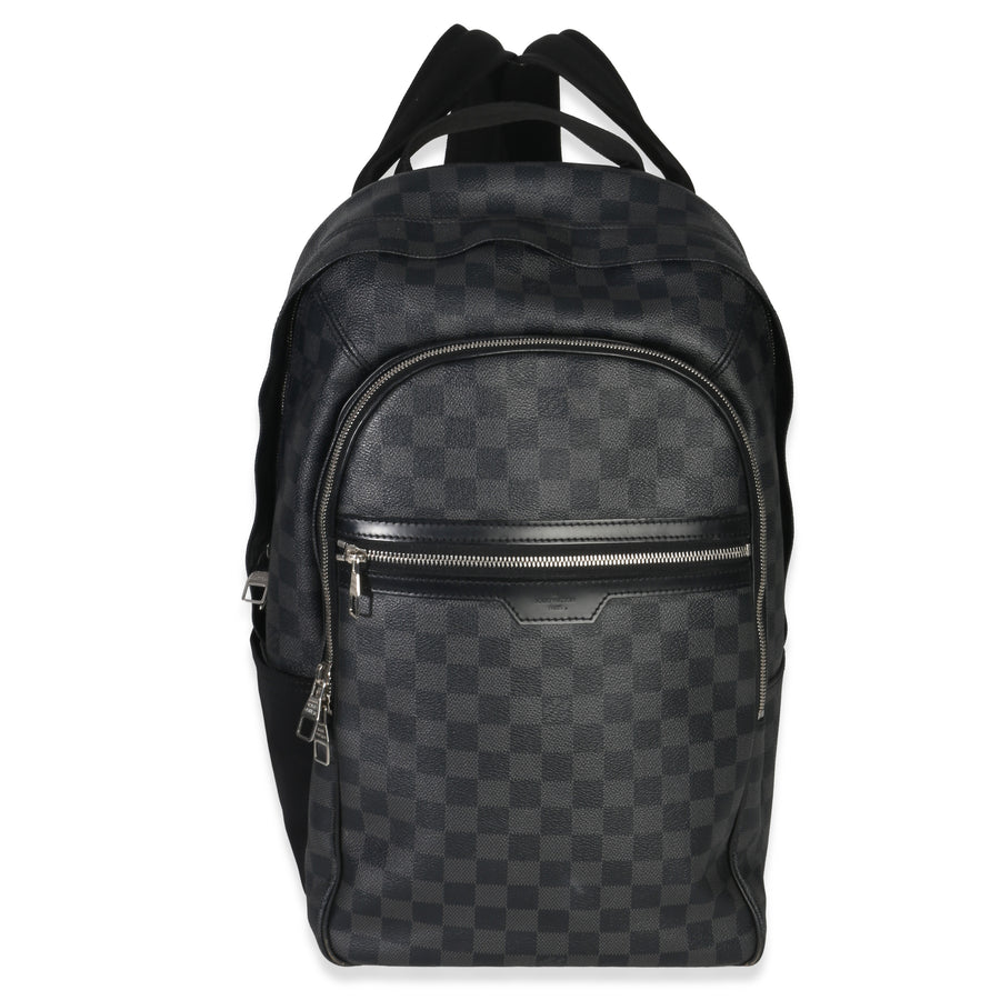 Louis Vuitton Damier Graphite Canvas Michael Backpack Black Handbag
