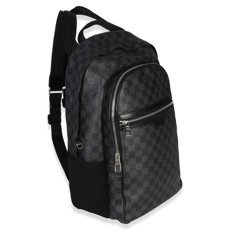 Louis Vuitton Damier Graphite Canvas Michael Backpack Black Handbag