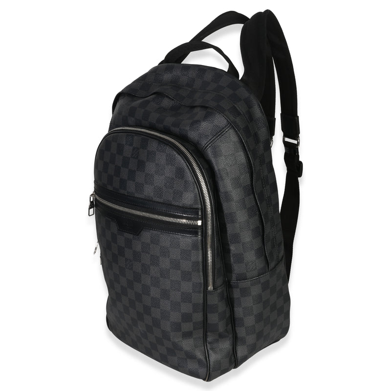 Louis Vuitton Damier Graphite Canvas Michael Backpack Black Handbag