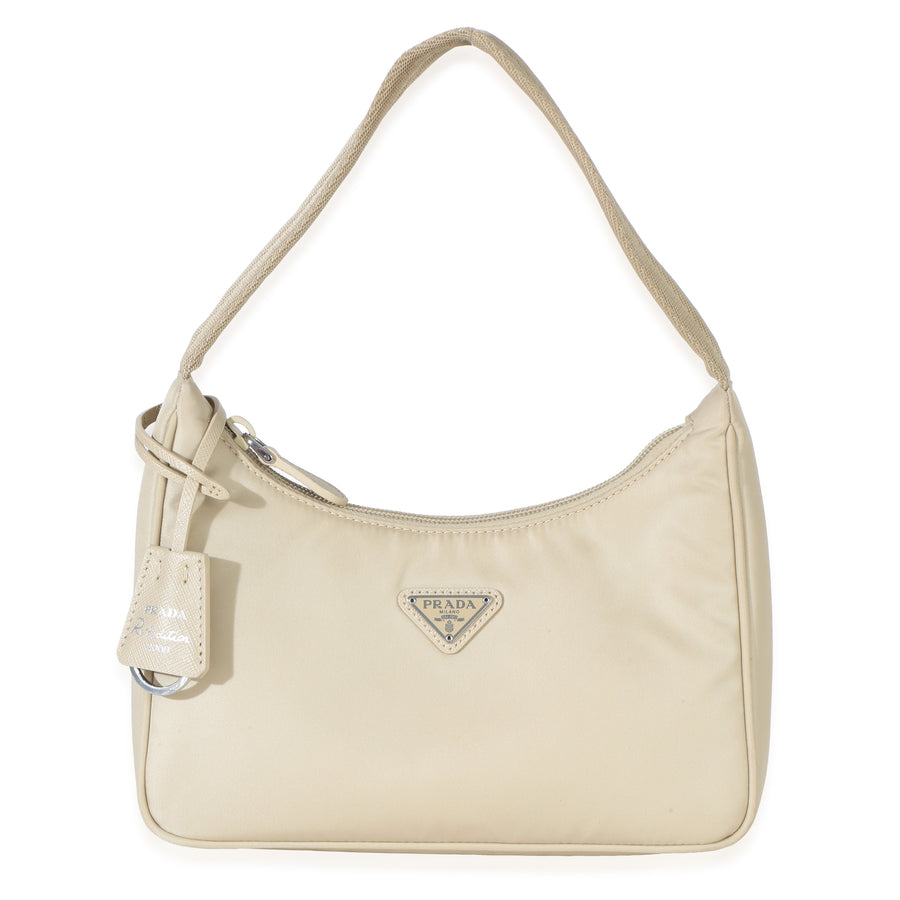 Prada Beige Re-Nylon Re-Edition 2000 Mini Bag Neutral Handbag