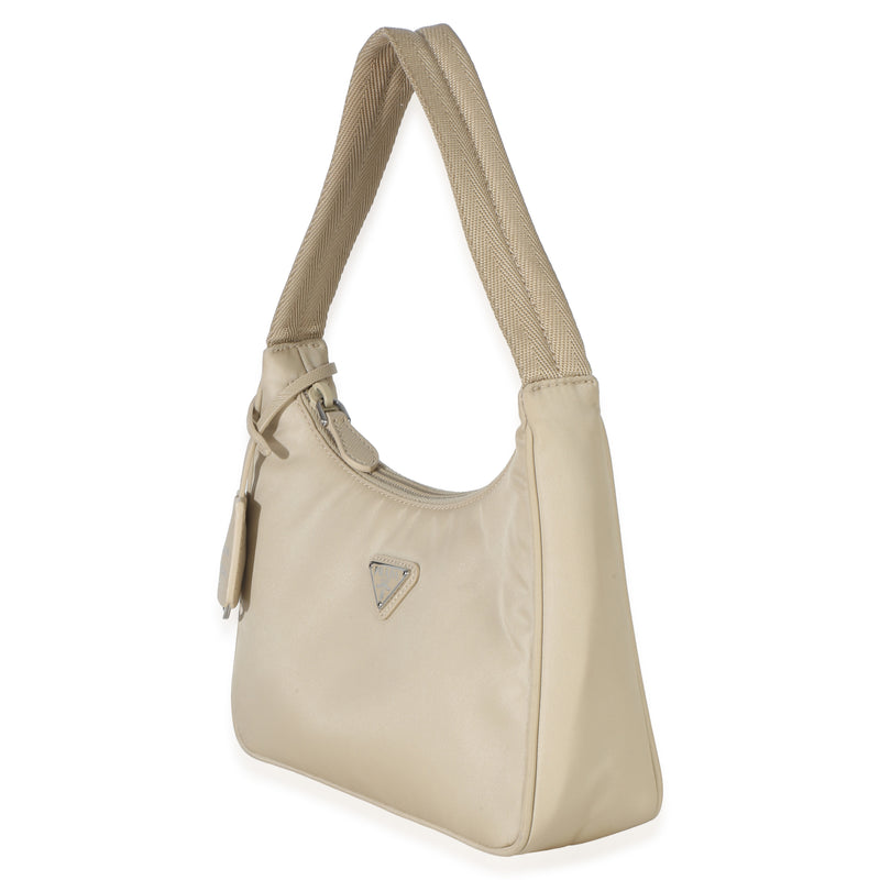 Prada Beige Re-Nylon Re-Edition 2000 Mini Bag Neutral Handbag