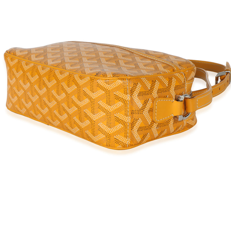 Goyard Yellow Goyardine Canvas Sac Cap Vert Pm Handbag