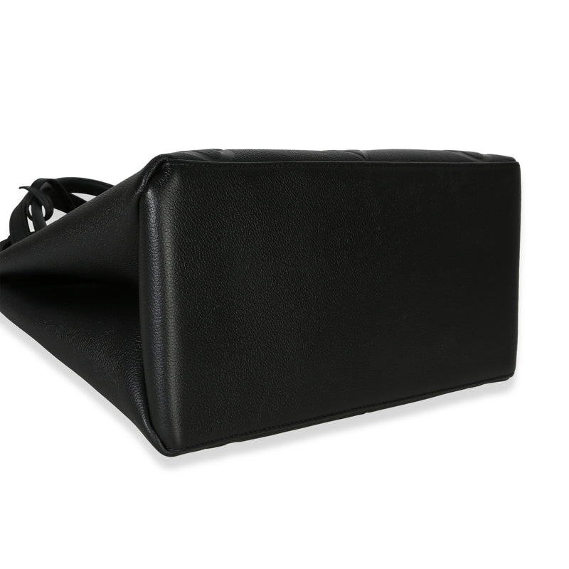 Louis Vuitton Black Monogram Empreinte Giant Grand Palais Leather Handbag