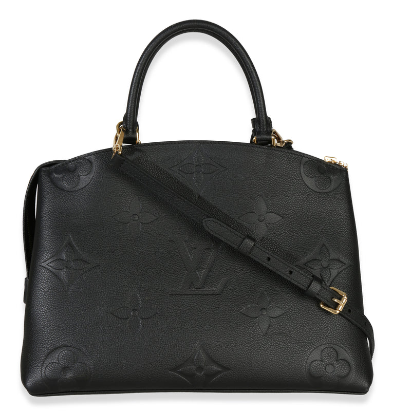Louis Vuitton Black Monogram Empreinte Giant Grand Palais Leather Handbag