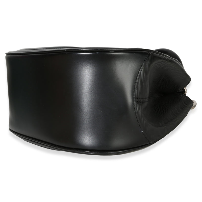 Louis Vuitton Black Epi Leather Montaigne Shoulder Bag Handbag