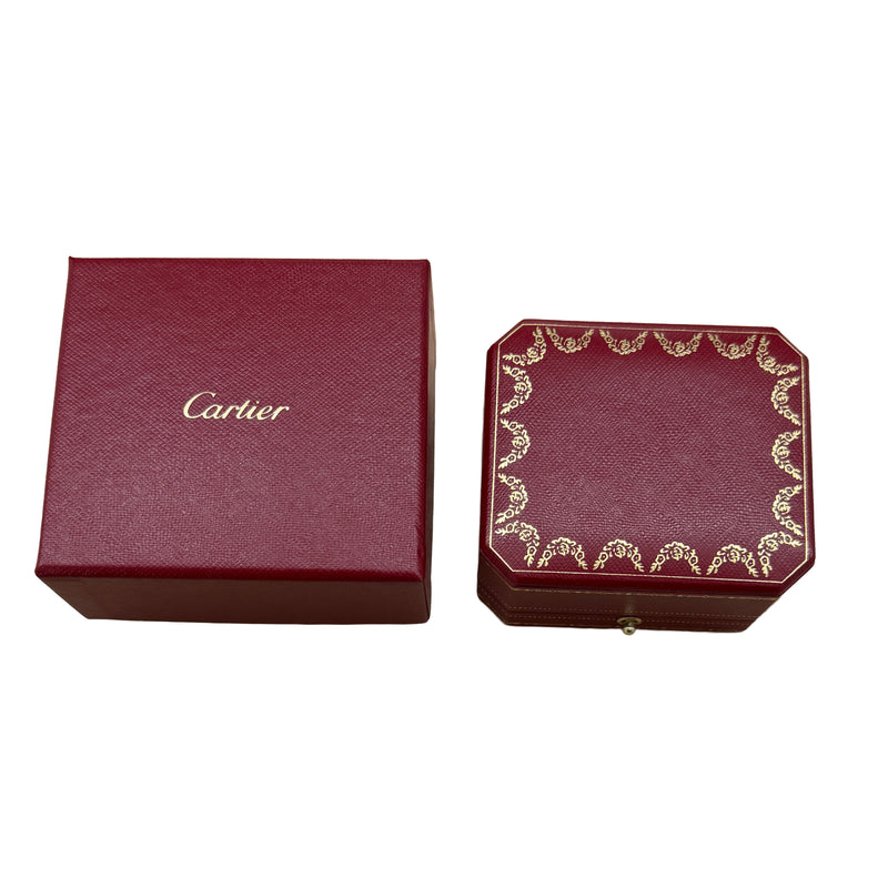 Cartier Rose Gold Small Model Love Hoop Earrings 18k