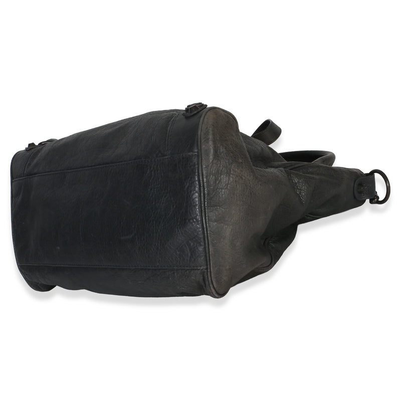 Balenciaga Anthracite Agneau Classic Hardware Velo Bag Gray Leather Handbag