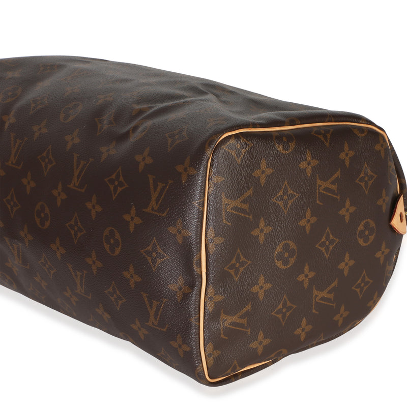 Louis Vuitton Monogram Canvas Speedy 30 Brown Handbag
