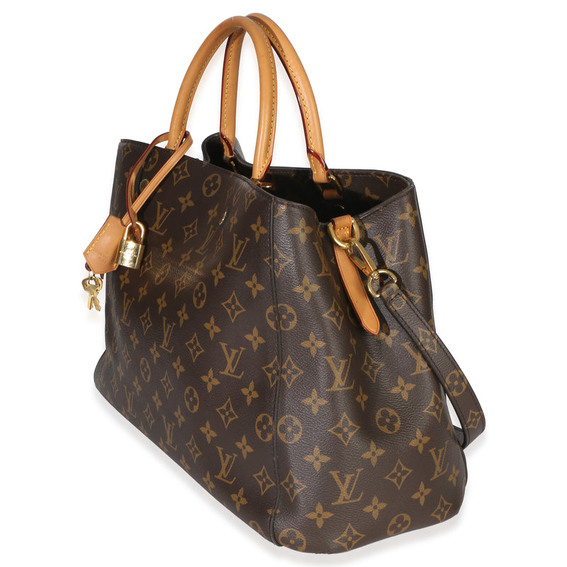 Louis Vuitton Monogram Canvas Montaigne Gm Brown Handbag