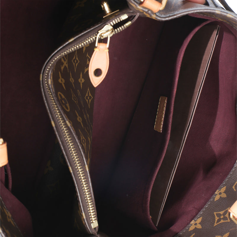 Louis Vuitton Monogram Canvas Montaigne Gm Brown Handbag