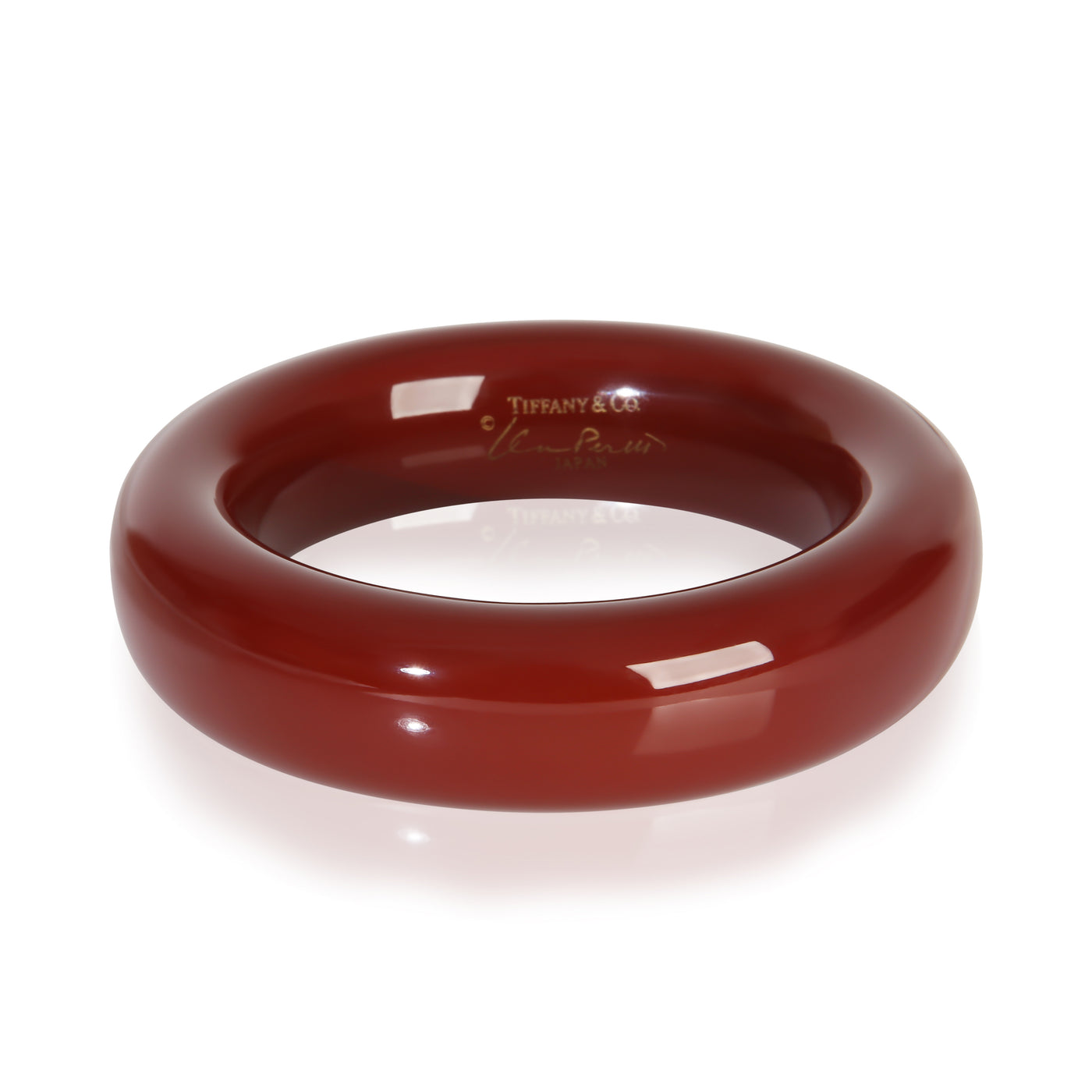 Tiffany & Co. Elsa Peretti Red Lacquer Bracelet