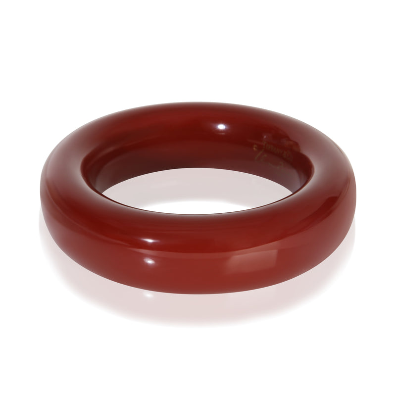 Tiffany & Co. Elsa Peretti Red Lacquer Bracelet