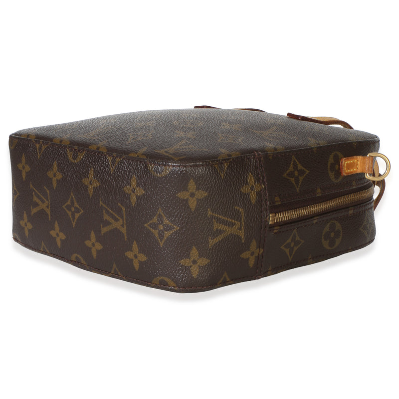 Louis Vuitton Monogram Canvas Spontini Brown Coated Handbag