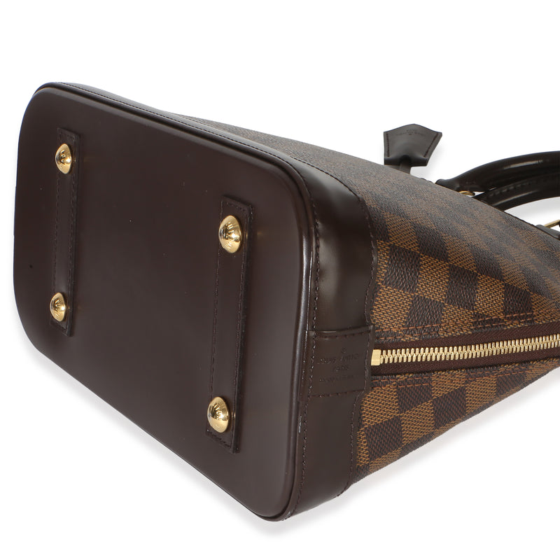 Louis Vuitton Damier Ebene Canvas Alma Pm Brown Handbag