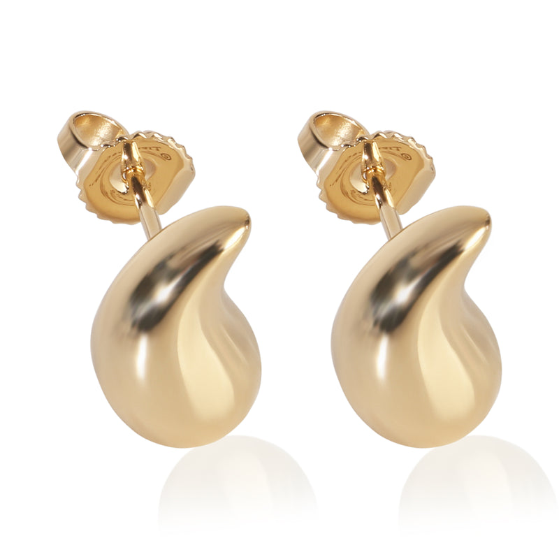 Tiffany & Co. Yellow Gold Elsa Peretti Teardrop Earrings 18k