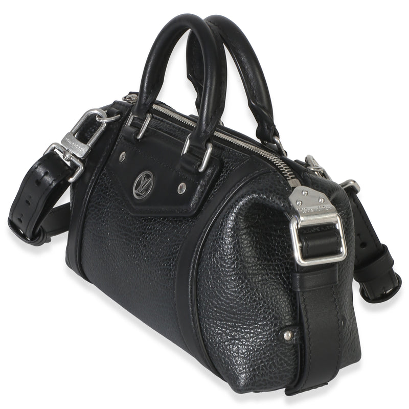 Louis Vuitton Black Pixel Lambskin Lv Biker Pm Leather Handbag