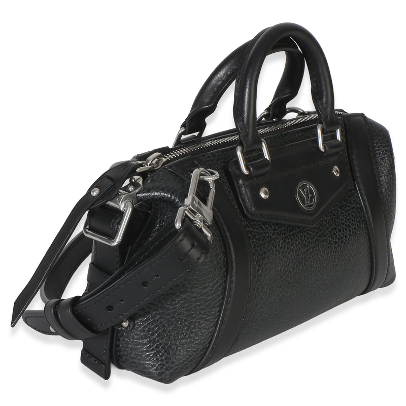 Louis Vuitton Black Pixel Lambskin Lv Biker Pm Leather Handbag