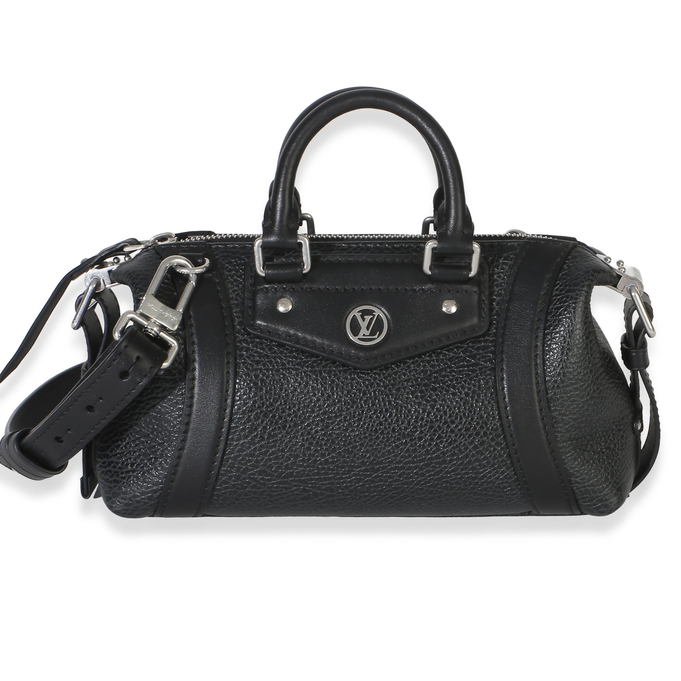 Louis Vuitton Black Pixel Lambskin Lv Biker Pm Leather Handbag