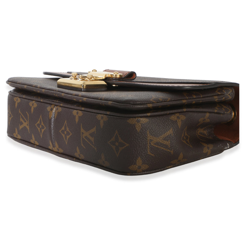 Louis Vuitton Caramel Monogram Canvas Marceau Brown Handbag