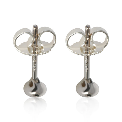Tiffany & Co. Sterling Silver Diamond Elsa Peretti By The Yard Earrings 925