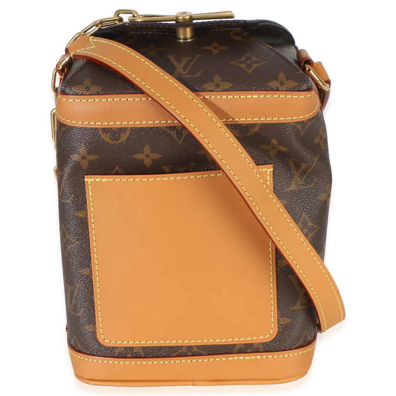 Louis Vuitton Monogram Canvas Legacy Milk Box Bag Brown Handbag