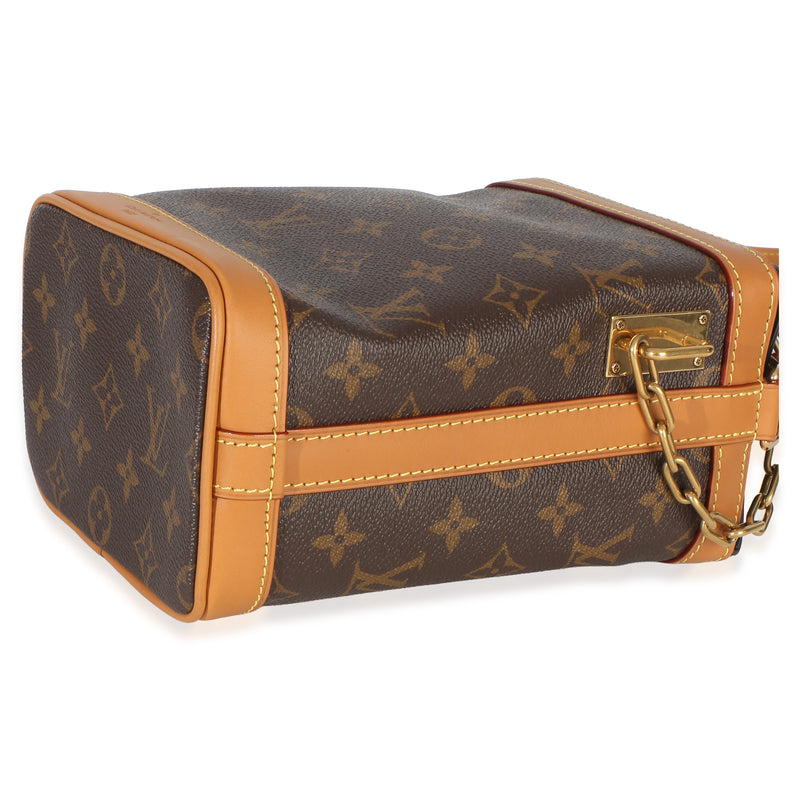 Louis Vuitton Monogram Canvas Legacy Milk Box Bag Brown Handbag