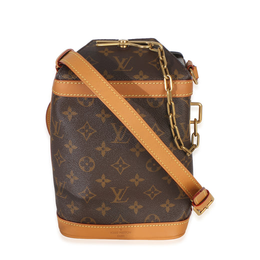 Louis Vuitton Monogram Canvas Legacy Milk Box Bag Brown Handbag