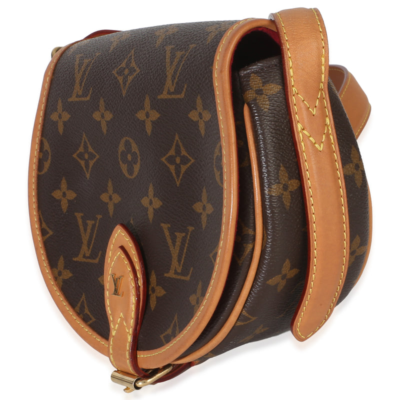 Louis Vuitton Monogram Canvas Tambourin Nm Brown Handbag