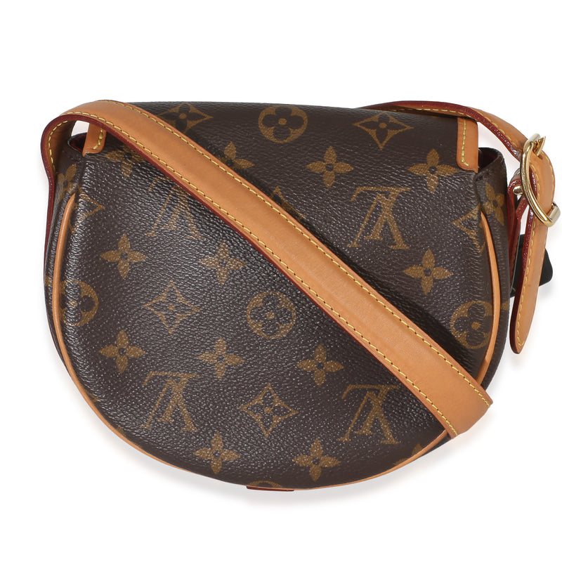 Louis Vuitton Monogram Canvas Tambourin Nm Brown Handbag