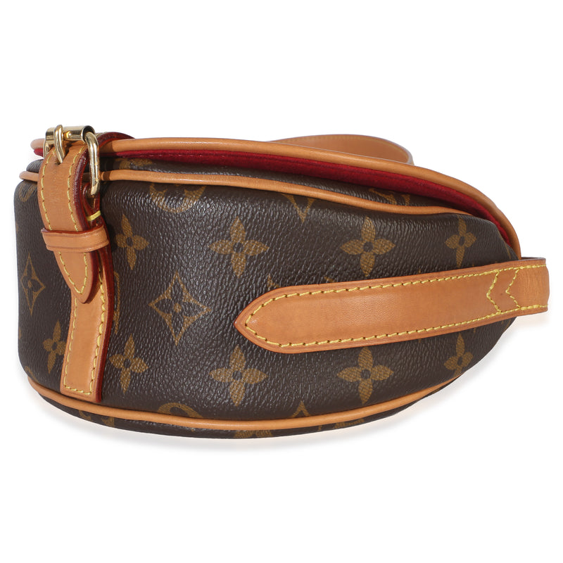 Louis Vuitton Monogram Canvas Tambourin Nm Brown Handbag