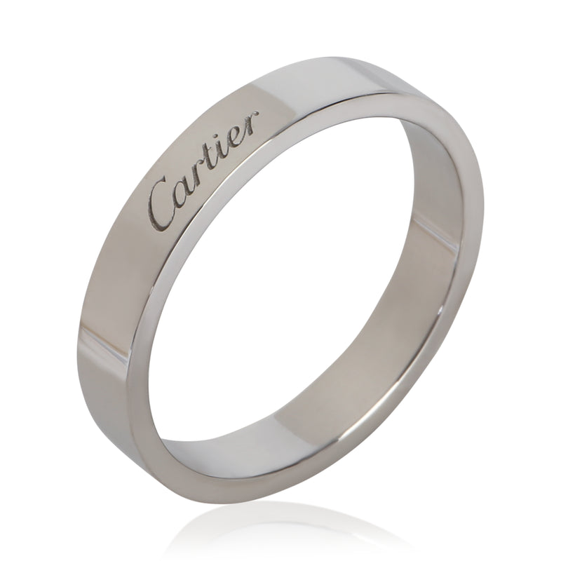 Cartier Platinum 4mm C De Band 950