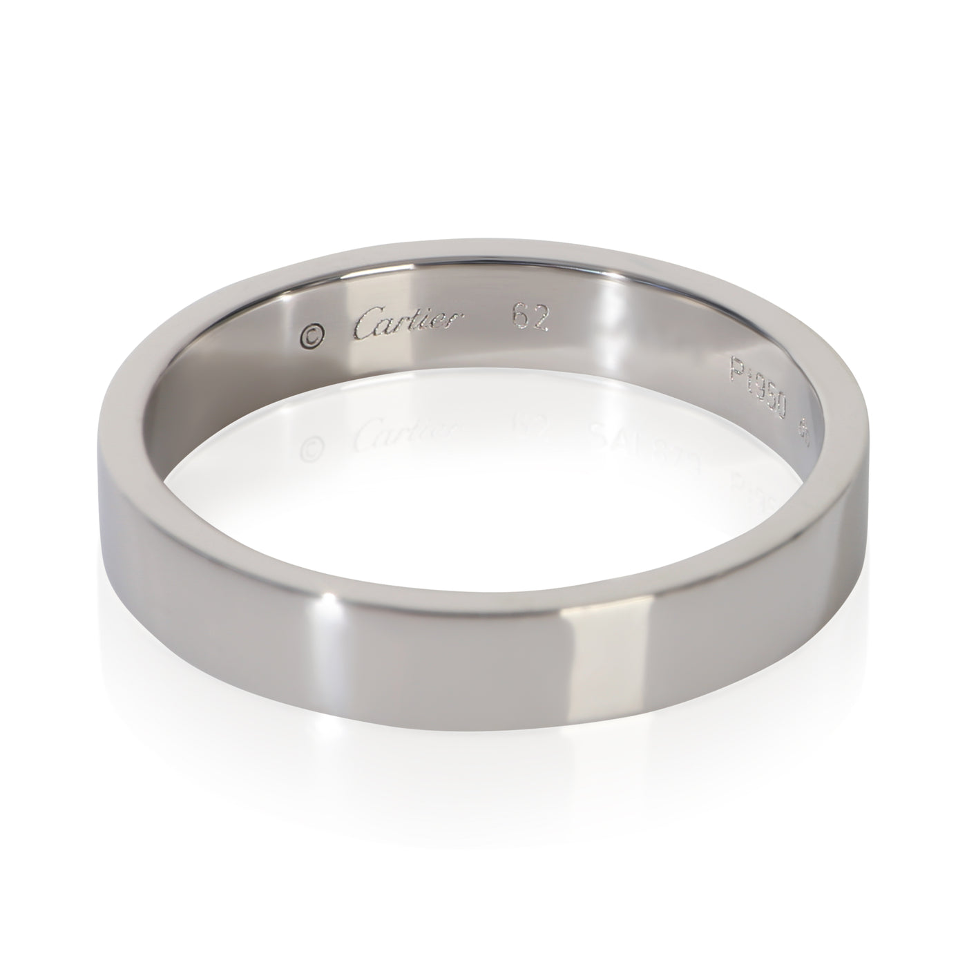 Cartier Platinum 4mm C De Band 950