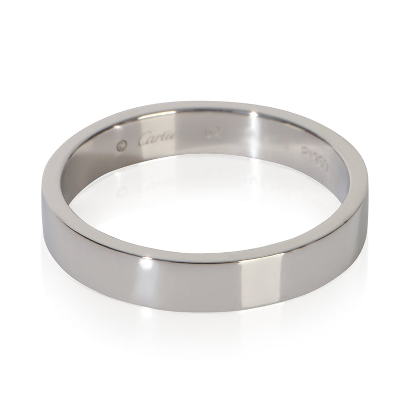 Cartier Platinum 4mm C De Band 950