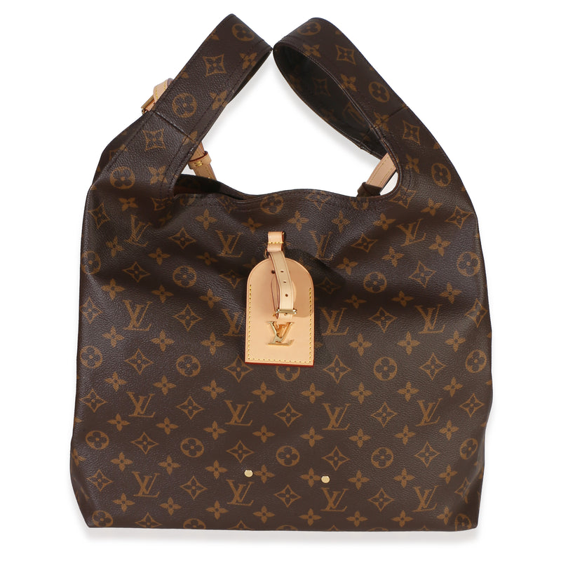 Louis Vuitton Monogram Canvas Atlantis Gm Brown Handbag