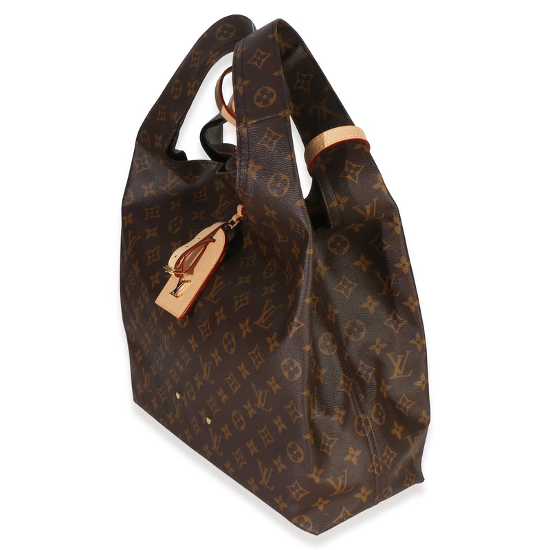 Louis Vuitton Monogram Canvas Atlantis Gm Brown Handbag